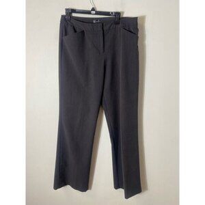 Nicole Miller Gray Dress Pants Sz 12